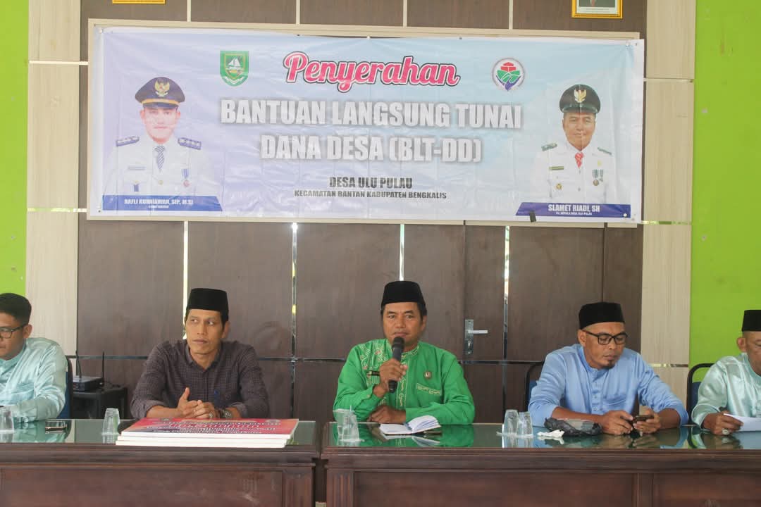 PENYALURAN BLT DD DESA ULU PULAU TAHUN 2025