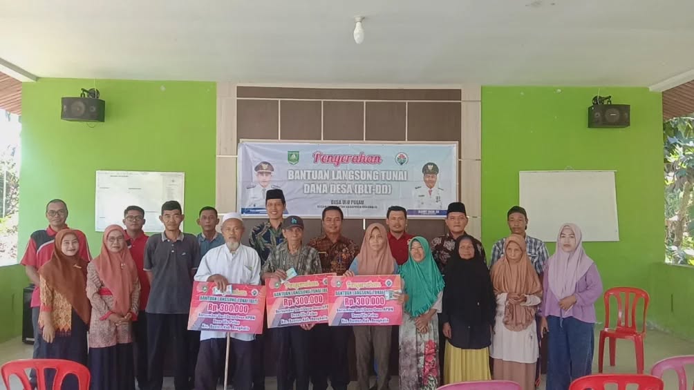 PENYALURAN BANTUAN LANGSUNG TUNAI DANA DESA (BLT DD) TAHUN 2025