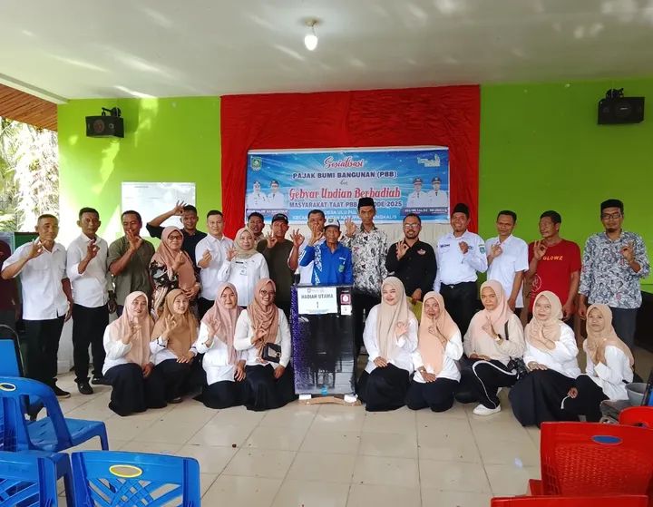 GEBYAR UNDIAN BERHADIAH MASYARAKAT TAAT WAJIB PAJAK PRIODE 2025 DESA ULU PULAU TAHUN 2026